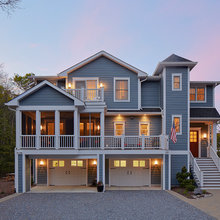 waterfront house exterior