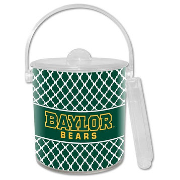 IB3117-Gold Baylor Bears on Chelsea Ice Bucket