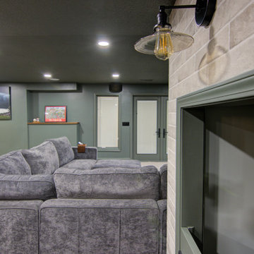 Modern Elegance Basement Remodel