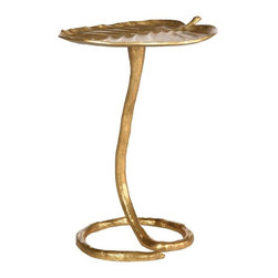 Mina Gold Side Table - Side Tables And End Tables