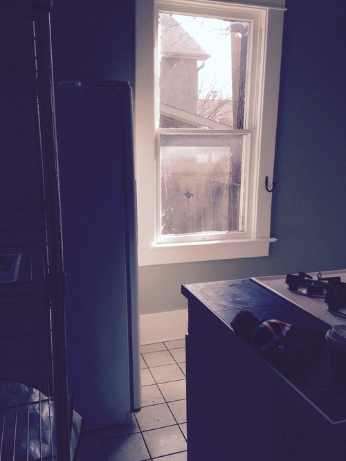 Making kitchen window smaller