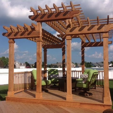 Cedar Deck and Pergola 2