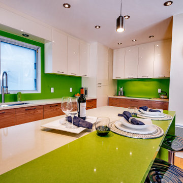 Kitchen Green - Cuisine Éclectique verte