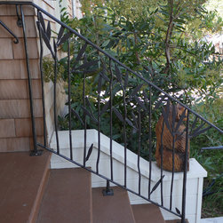 Poppy Leaf Handrail - Home Fencing And Gates