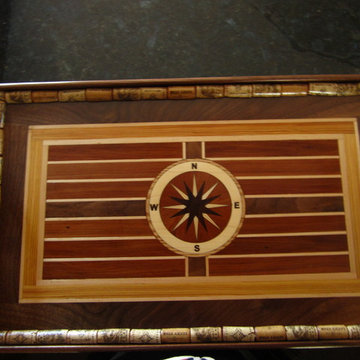 Compass Rose Serving Tray