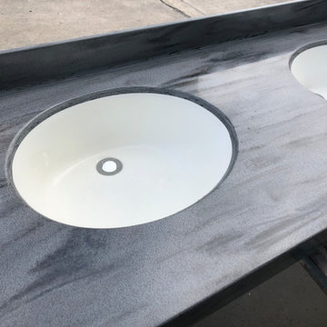 solid surface basin
