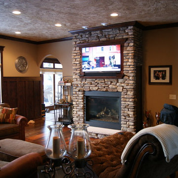 Perch Lake Fireplace Television Installation