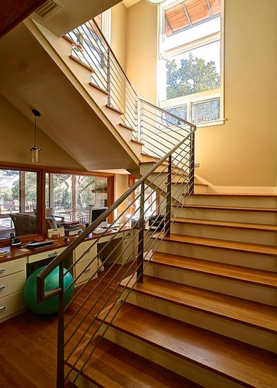 Современный Лестница by Barley|Pfeiffer Architecture