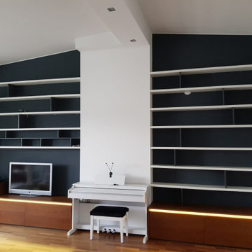 Regalsystem für die Wohnzimmer