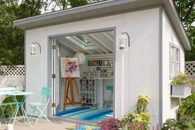Example of a cottage chic shed design in Ottawa