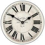 J. Tyler - Pierce Ivory Clock, 24" - Beautiful designed hand crafted and made in the USA