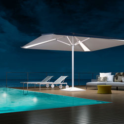 Backlit parasols for home - Outdoor Umbrellas