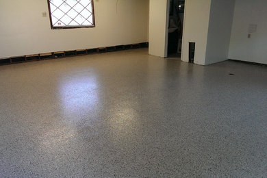 Garage Floor Before and After