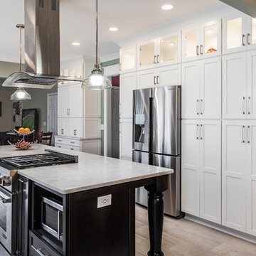 Open Kitchen with Large Island