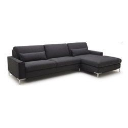 Raquel Fabric Sectional - Sectional Sofas