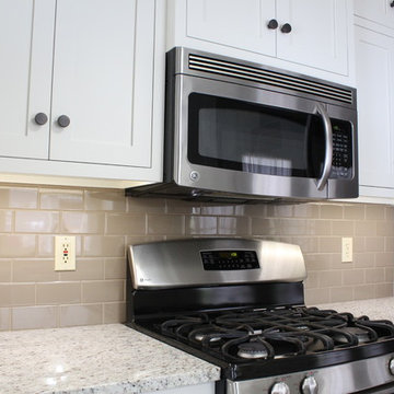 White Galley Kitchen