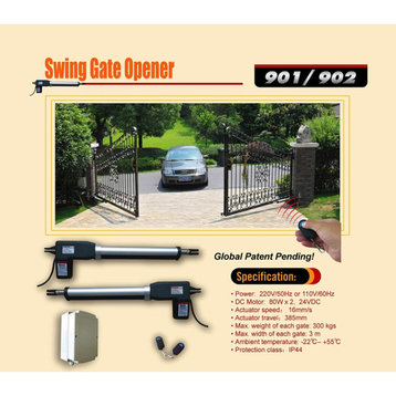 AS600 Single Swing Gate Opener Metal Gate Operator Full Kit