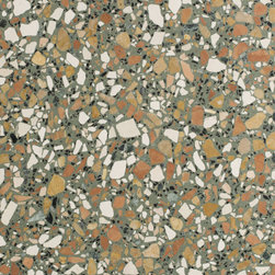 SB 115 MULTICOLOR VERDE - Architectural Terrazzo AGGLOTECH (Pre-Order) - Kitchen Countertops