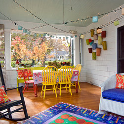 Porch Floorcloth - Home Decor