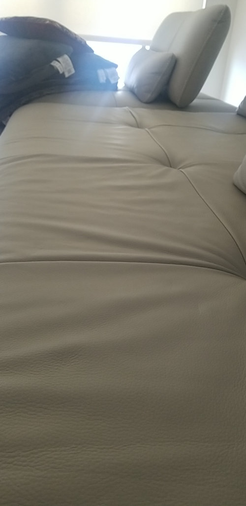 wrinkles in leather sofa