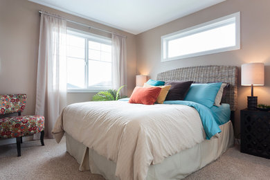 Bedroom - modern bedroom idea in Other