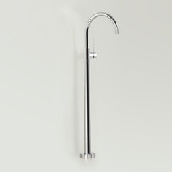 Icon Range, A69.08.V5 Bath Mixer Floor Mounted Chrome by Astra Walker - Bathroom Taps and Shower Heads