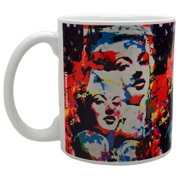 Jean Harlow "Jean Harlow 1" Mug Art by Mark Lewis