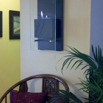 Nu-Flame Wall-Mounted Cannello Ethanol Fireplace
