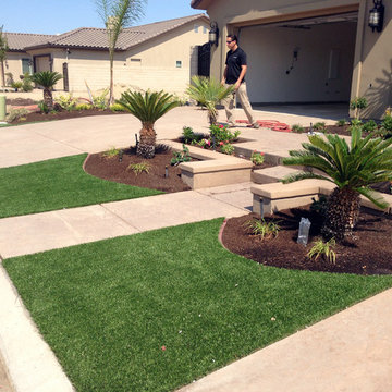Artificial grass installation in Northern California 8