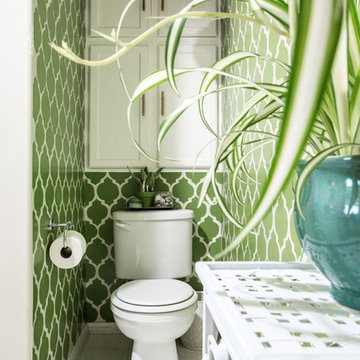 Casablanca Stenciled Bathroom