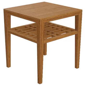 Metro 22" End Table, Finish: Ginger