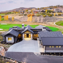 Wasatch roof Mixture of Solar and Shingles color tone etc