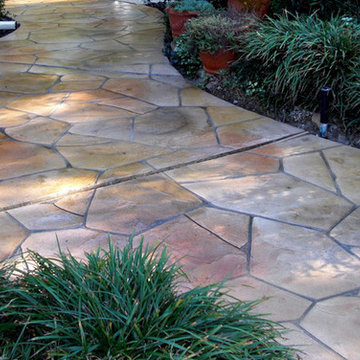Decorative Concrete Walkways (Stained - Stamped - Resurfaced)