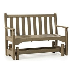 Siesta's Classic Gliding Bench - Patio Furniture And Outdoor Furniture