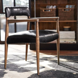 HENRY LEATHER DESK CHAIR - Products