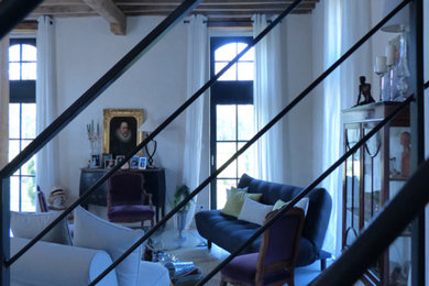 Réalisation d'une maison champêtre.