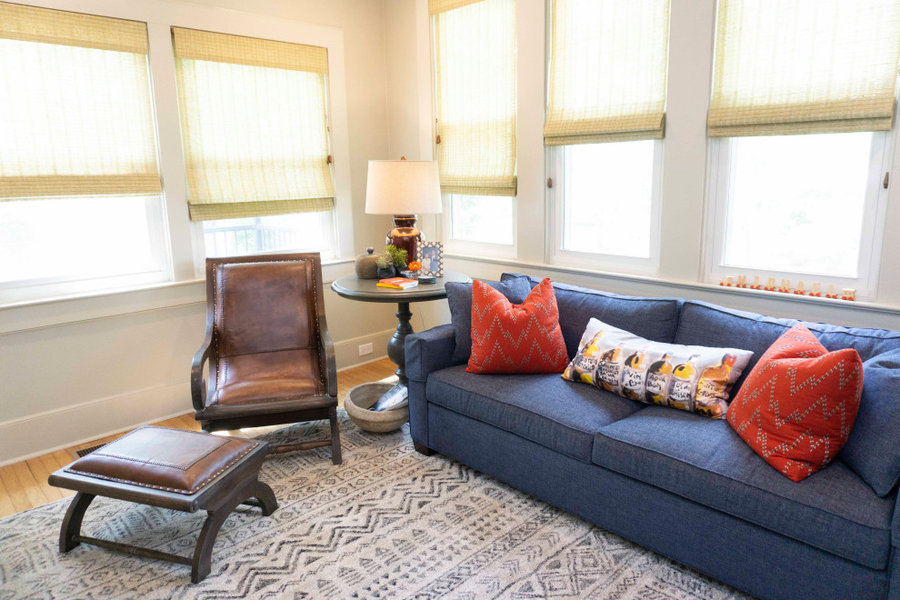 Sitting Room with library