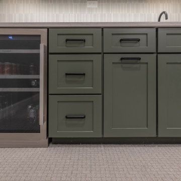 Family-Friendly Basement Remodel with Custom Features