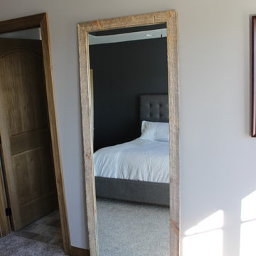 Rustic Maple & Painted Cabinets