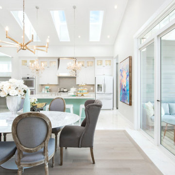 Manilla Custom Red Oak Hardwood Flooring- Dining Room