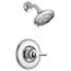 Delta Linden Chrome Single Lever Handle Shower Only Faucet With Valve D2431V