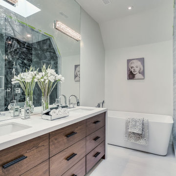 Contemporary French Inspired Row-House