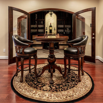 Amazing Basement Remodel, with Irresistible Wine Cellar in Ashburn VA