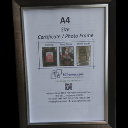 A4 Size Readymade Frames &ndash; Collect On the Spot &ndash; SGFrames - Products