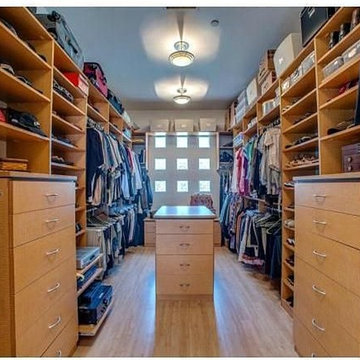 Master closet