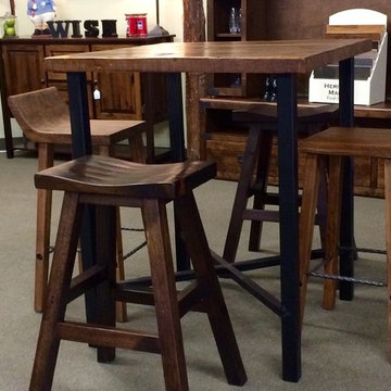 New Pub Tables in Showroom