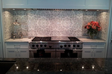 Inspiration for a contemporary kitchen remodel in Philadelphia