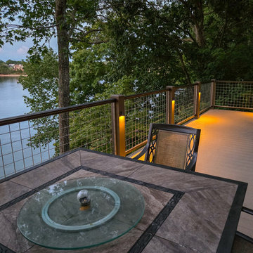 Welded Wire Handrailing for Home Deck