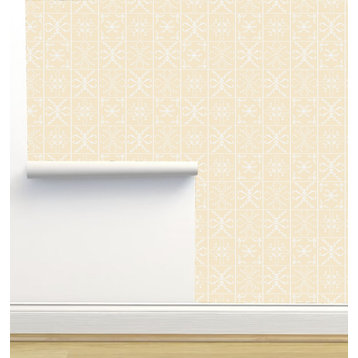 Tile Bisque Wallpaper by Monor Designs, Sample 12"x8"