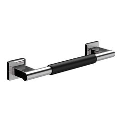 System 3570.212.00 Grab Bar in Chrome with Non-Slip Grip - Grab Bars